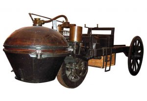 Fardierde-Dampfwagen